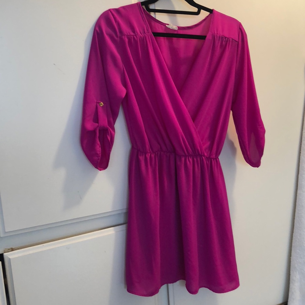 Beautiful pink summer dress